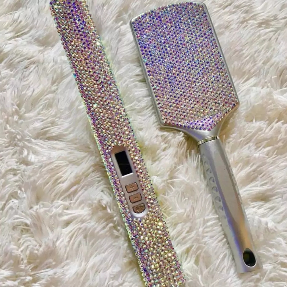 Diamond Crystal Flat Irons! NEW!!